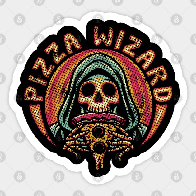 Pizza Wizard Sticker by Trendsdk